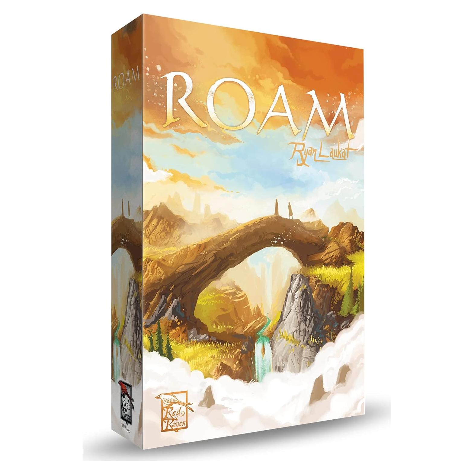 Red Raven Games, Roam - Strategy Roleplaying Game - for 2 to 4 Players, Ages 14+