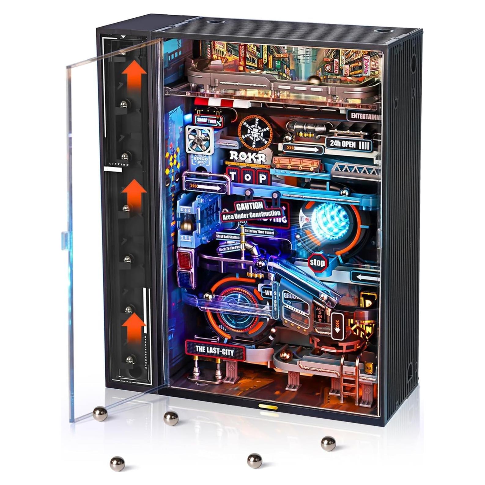 ROKR MR01S Rompecabezas 3D de Canicas - 130 Piezas DIY