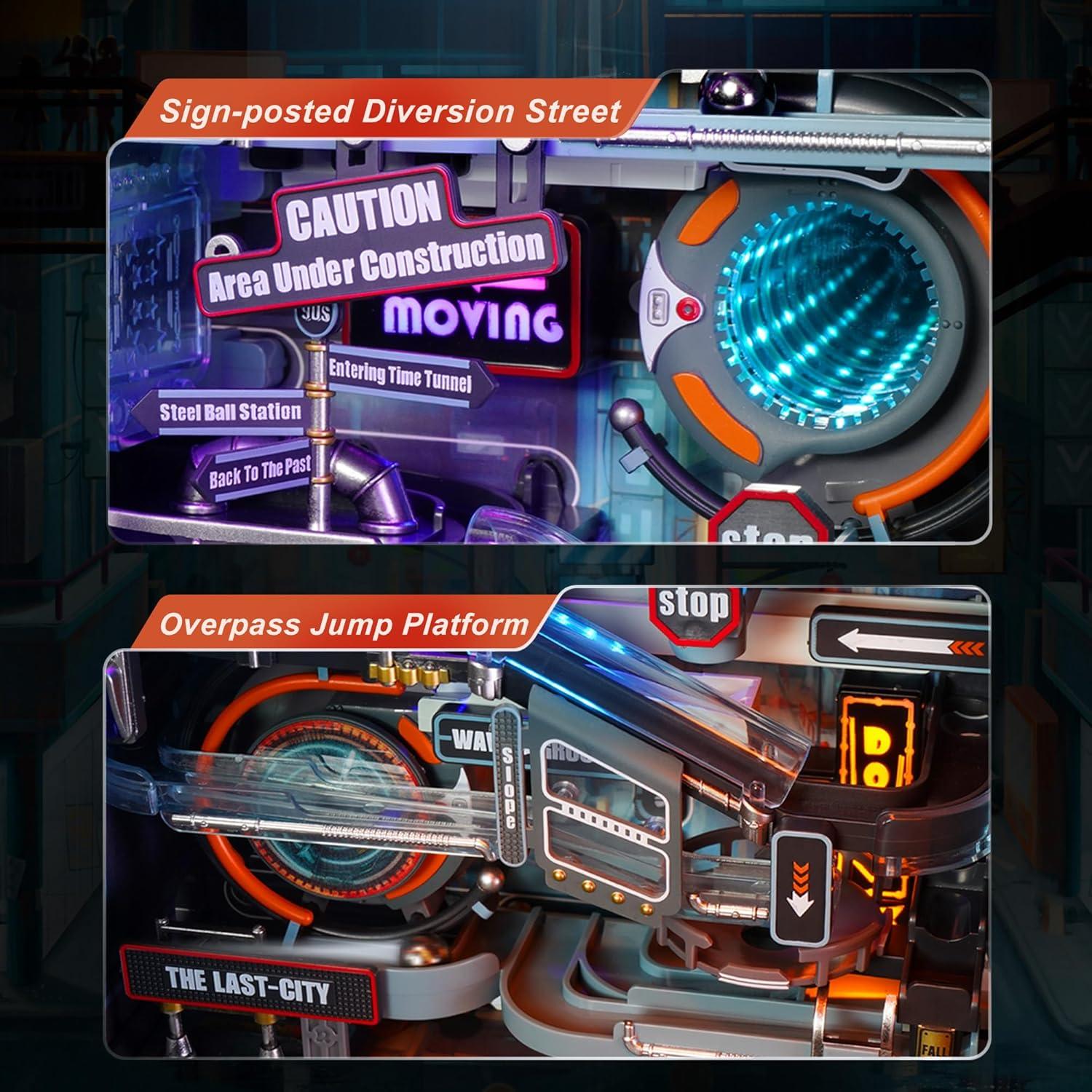 ROKR MR01S Rompecabezas 3D de Canicas - 130 Piezas DIY