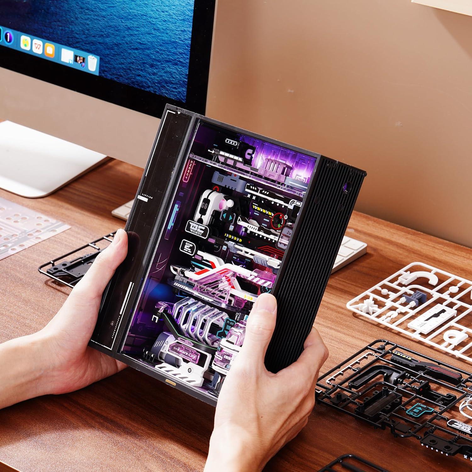 ROKR Kit de Carrera de Canicas 2 en 1 MR01S MR02S 3D