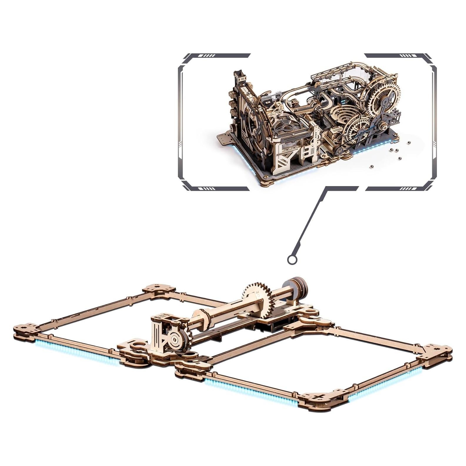 Rompecabezas 3D de Madera ROBOTIME - Carrera de Canicas LGA01/LGC01