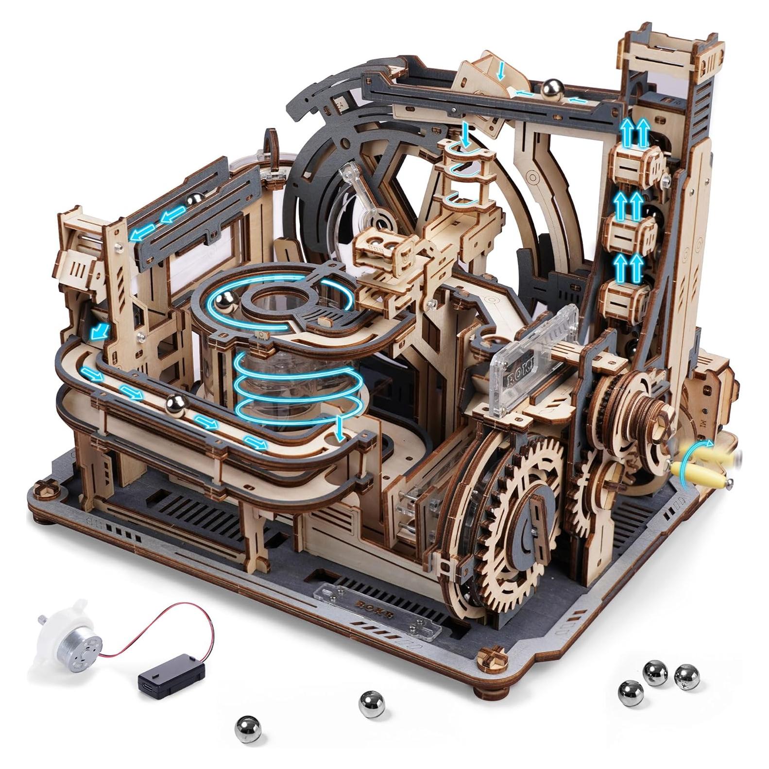 Rompecabezas 3D Motorizado ROBOTIME Puerto Espacial LGC01