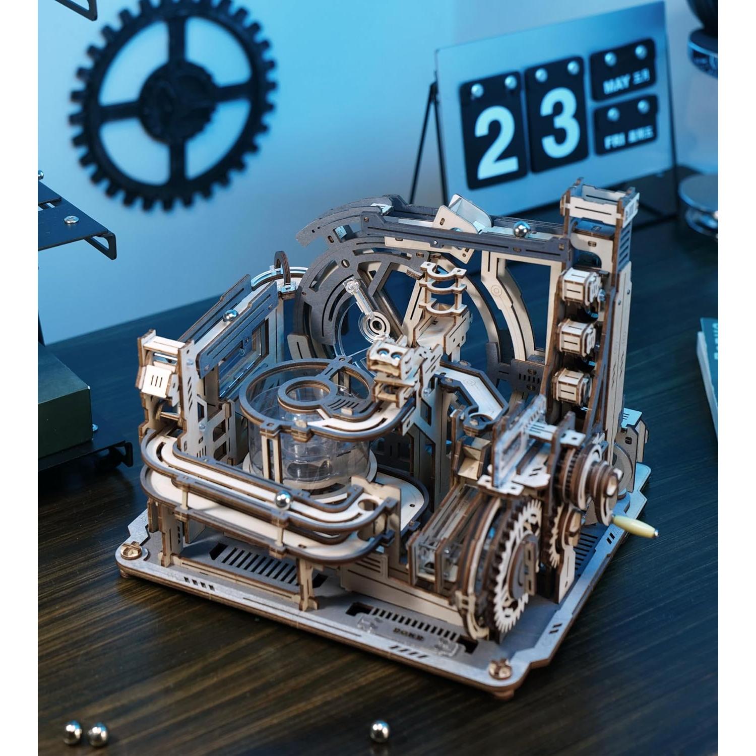 Rompecabezas 3D Motorizado ROBOTIME Puerto Espacial LGC01