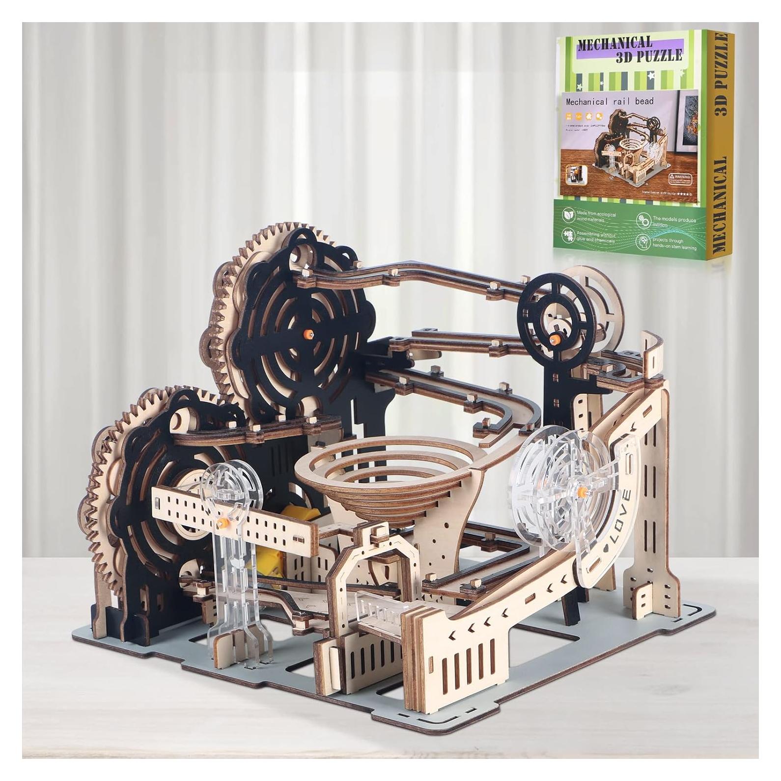 Rompecabezas 3D de Madera LOKEISNA Carrera de Canicas 0.93 kg