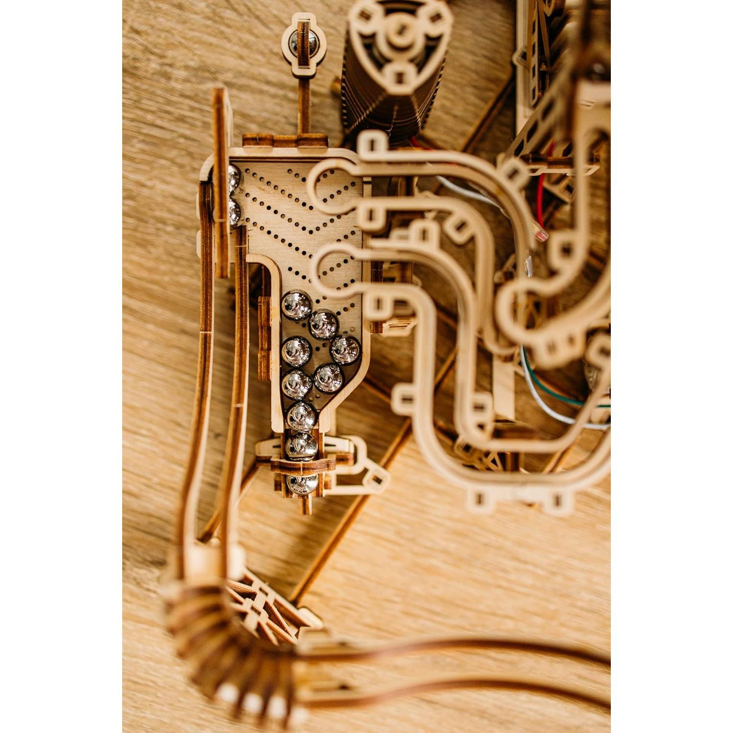 Wood Trick Carrera de Canicas en Espiral 3D - Rompecabezas de Madera