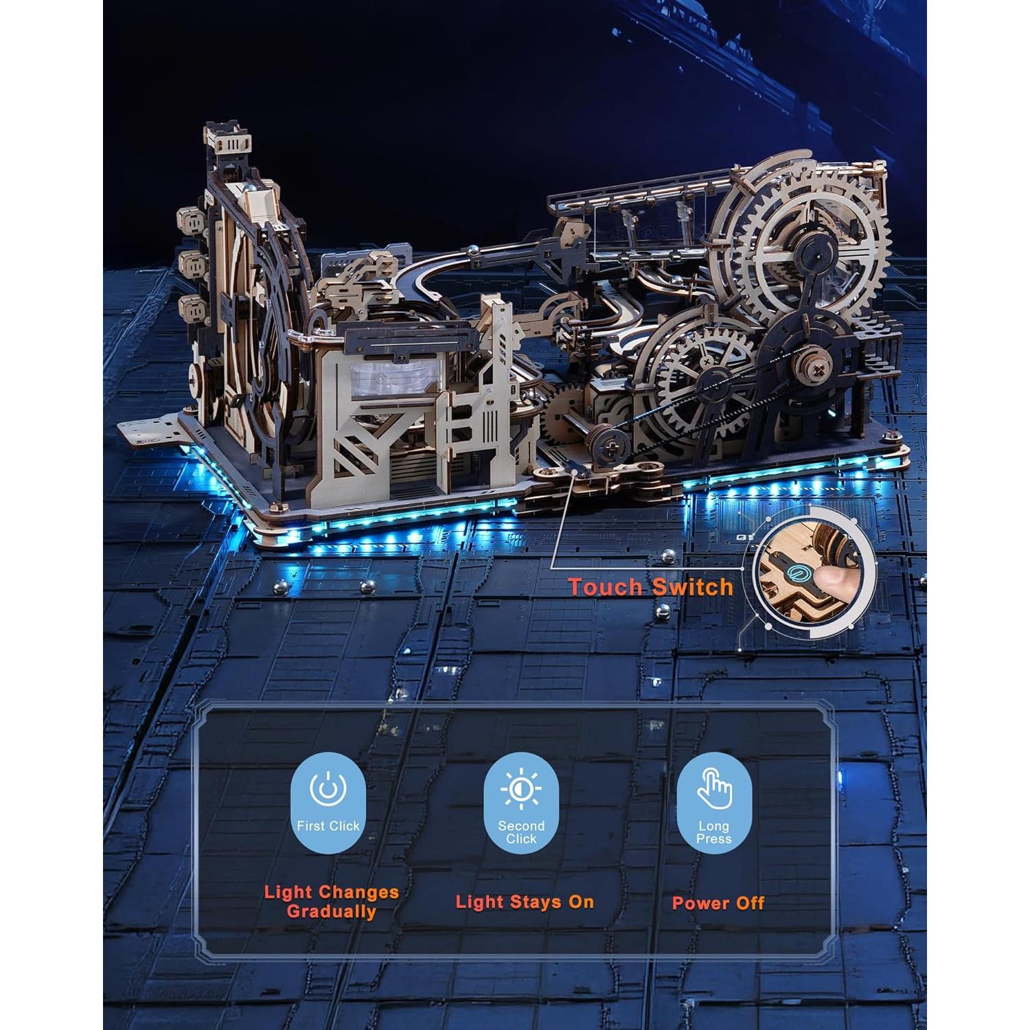 Rompecabezas 3D Wowood - Set Carreras de Canicas 3.85 kg