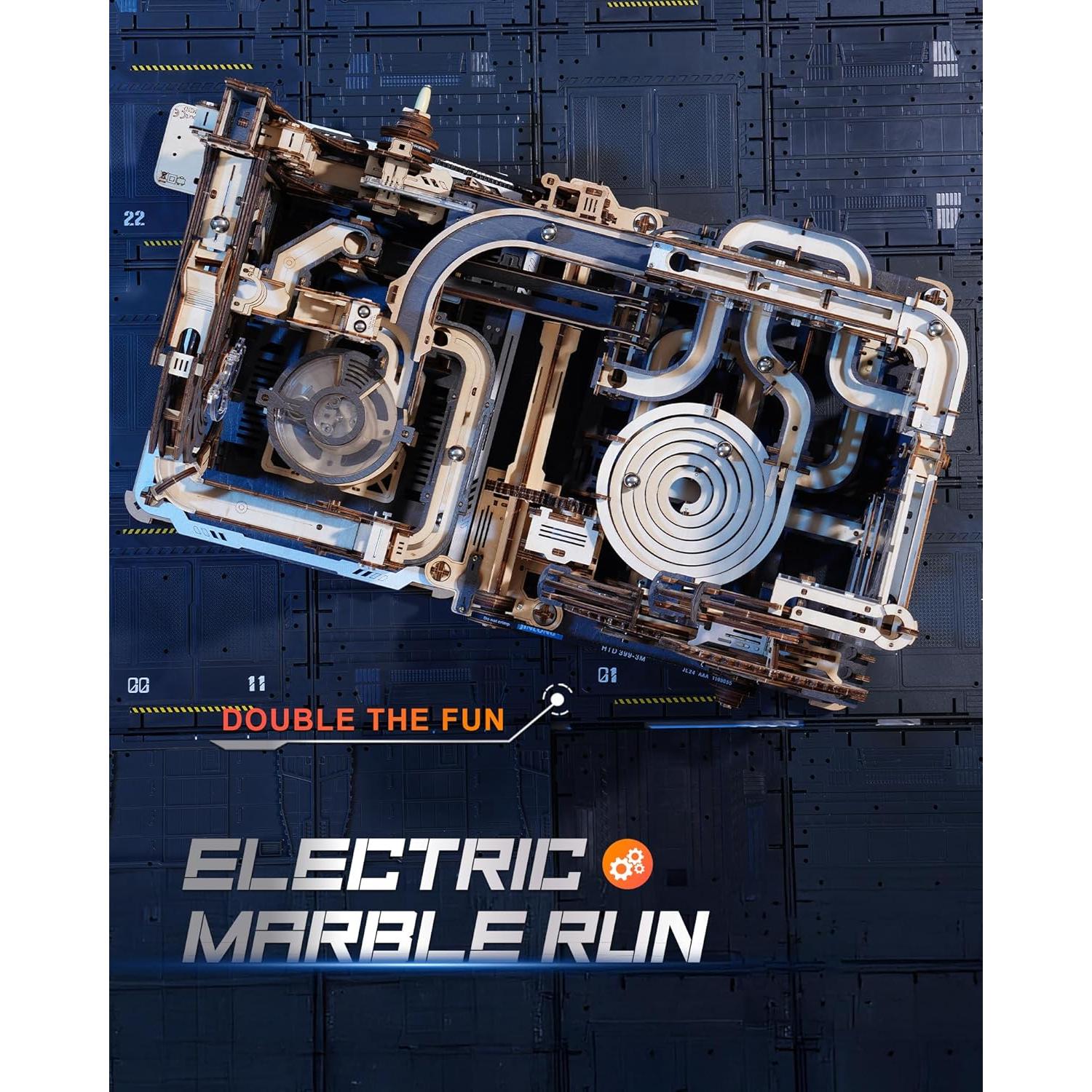 Rompecabezas 3D Wowood - Set Carreras de Canicas 3.85 kg