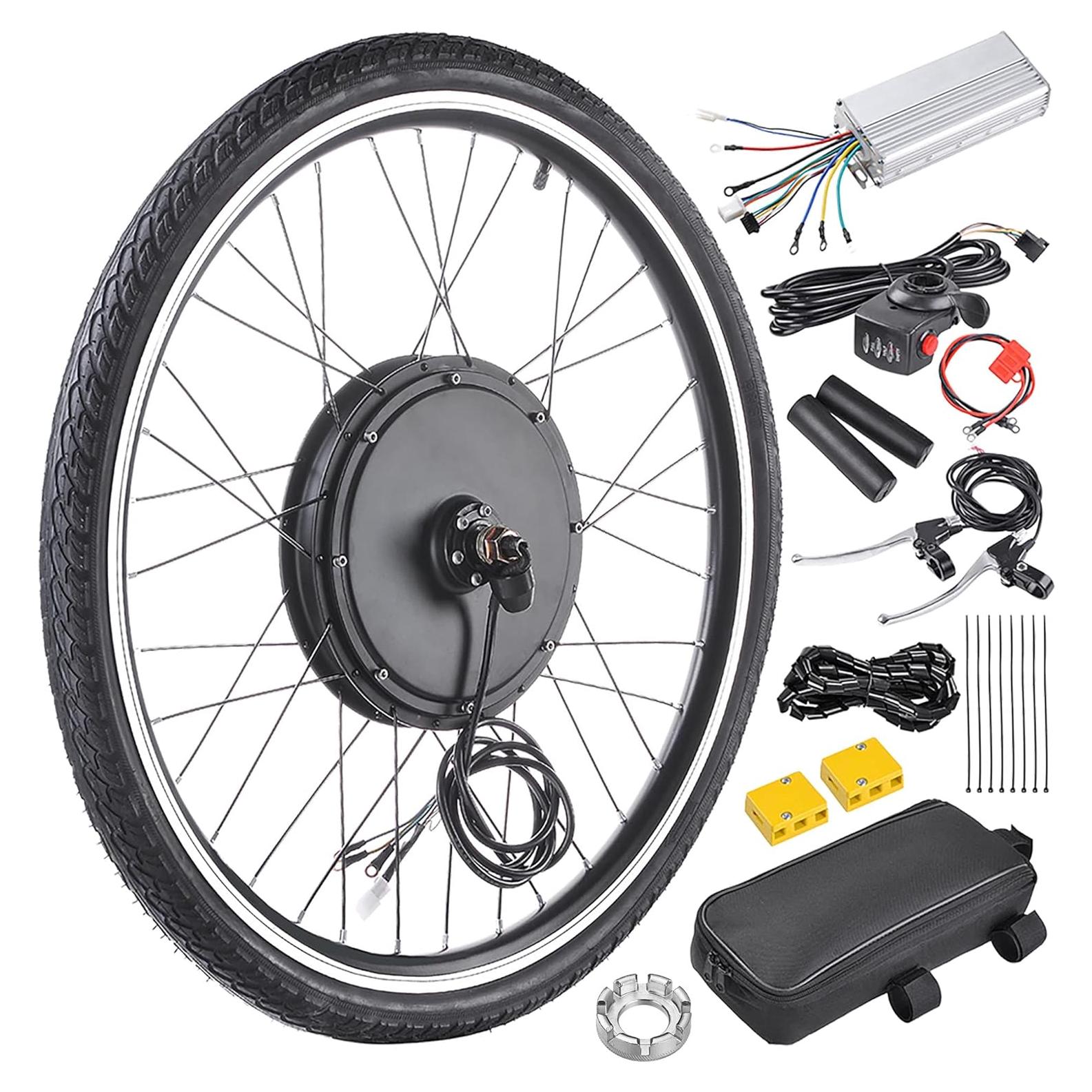 Kit de Conversión de Bicicleta Eléctrica AW 48V 1000W 26"