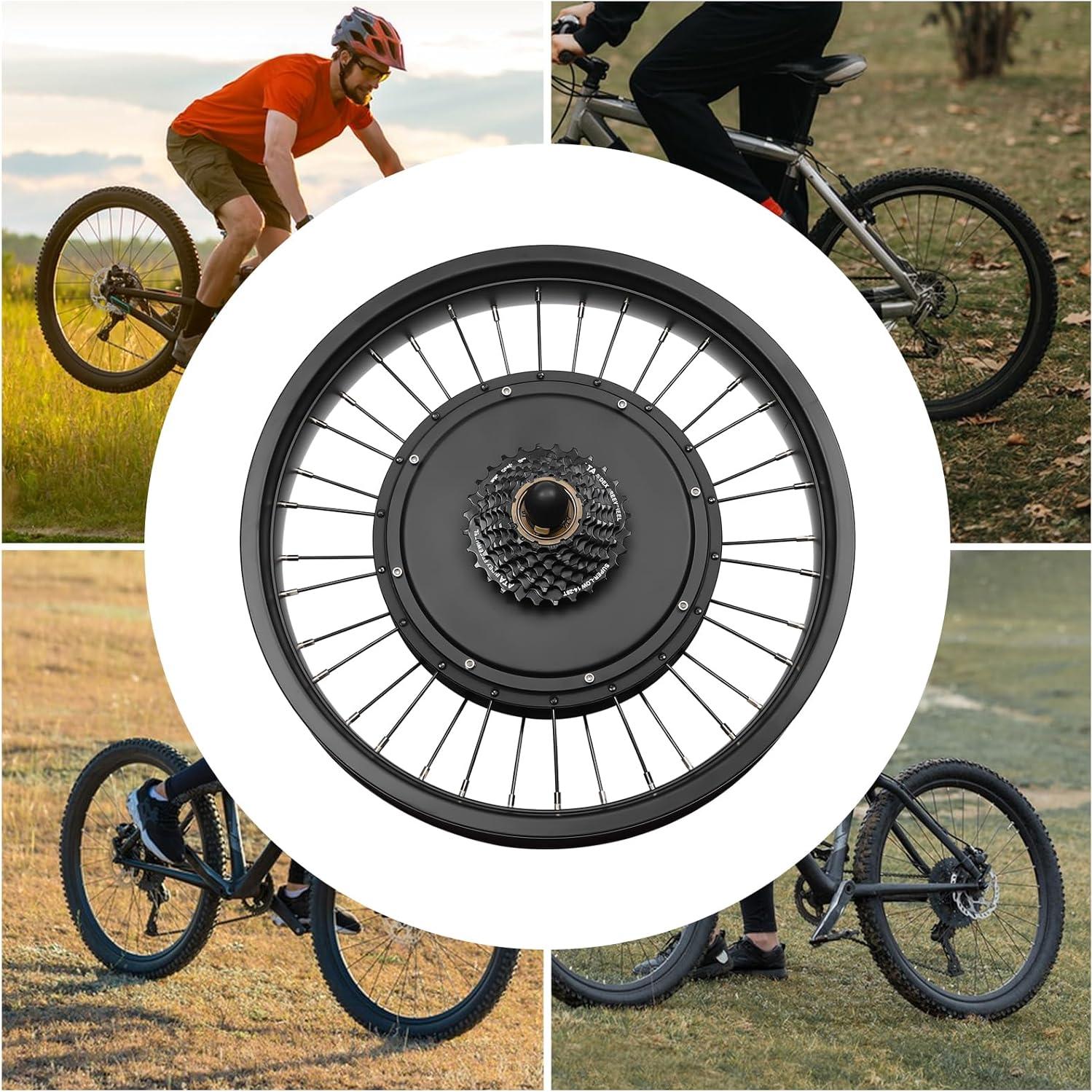 Kit de Conversión E-Bike JAYGOVAN 1000W 48V 20"/26"