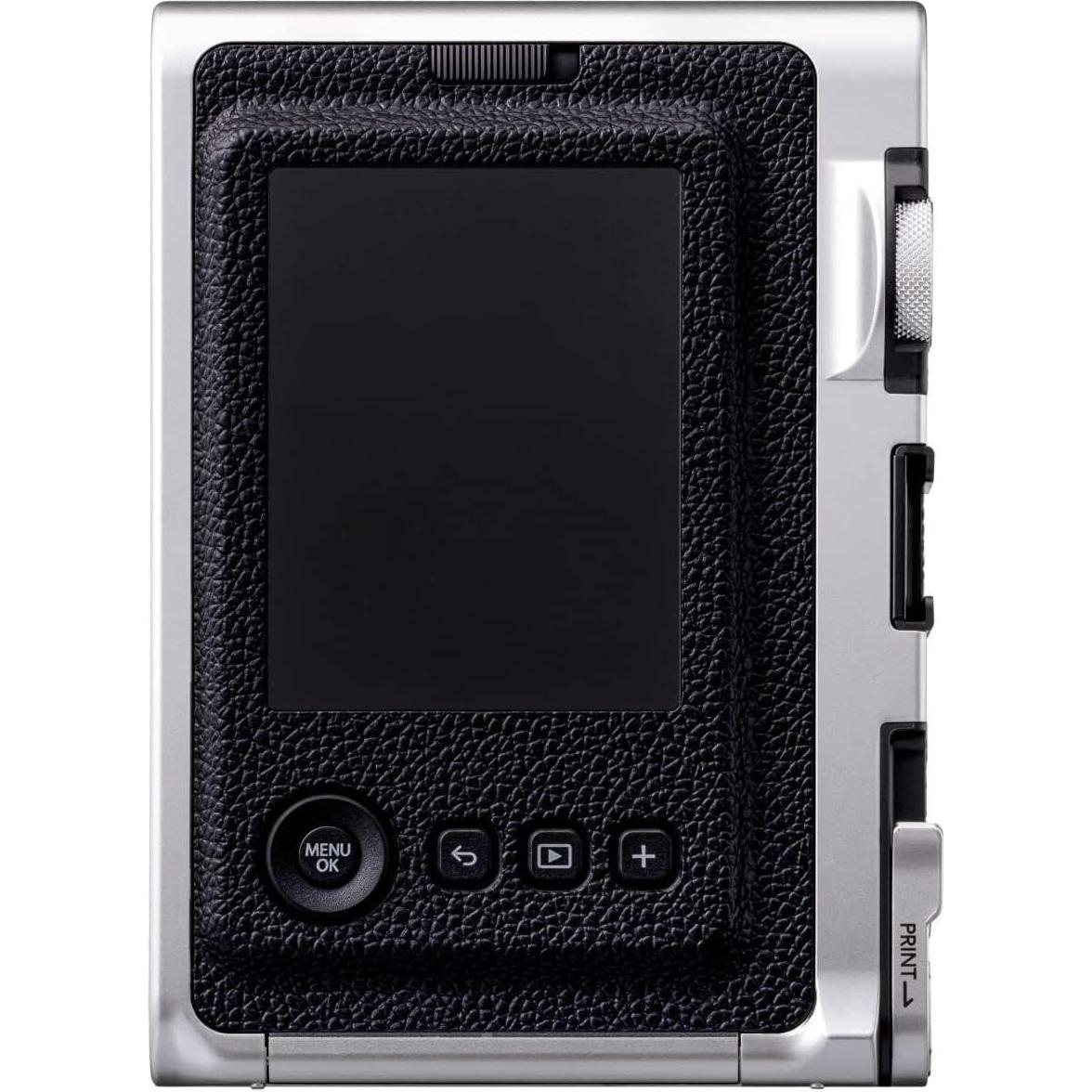 Cámara Instantánea Híbrida Fujifilm Instax Mini EVO Negra + 60 Hojas