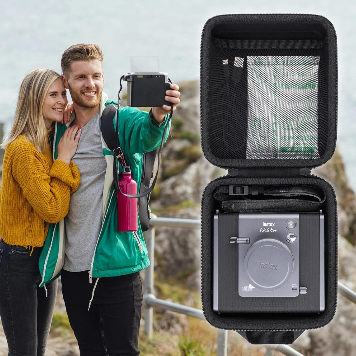 Funda Dura Aenllosi para Fujifilm Instax Wide EVO 2-en-1