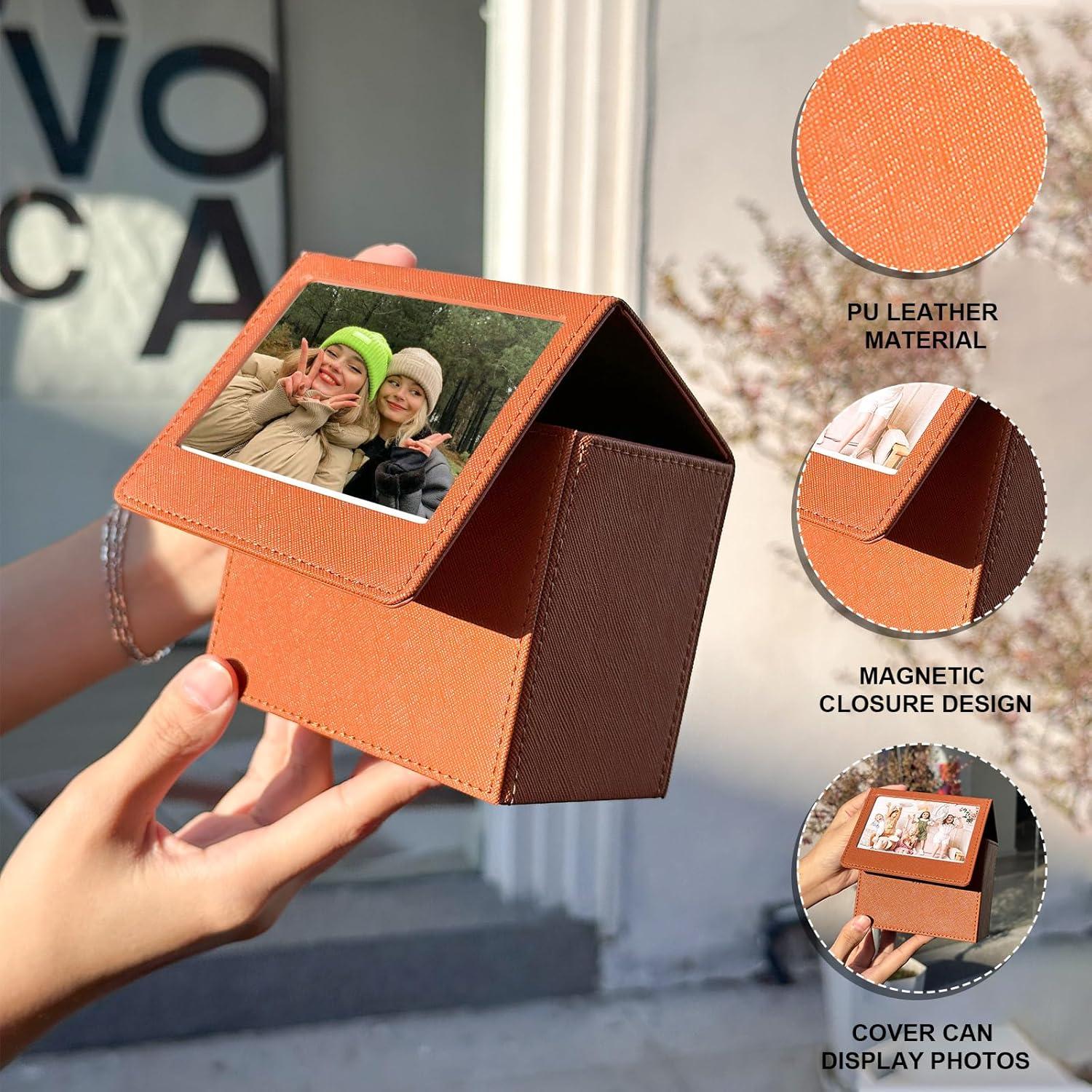 Funda Organizador de Fotos CAIYOULE para Fujifilm y Polaroid