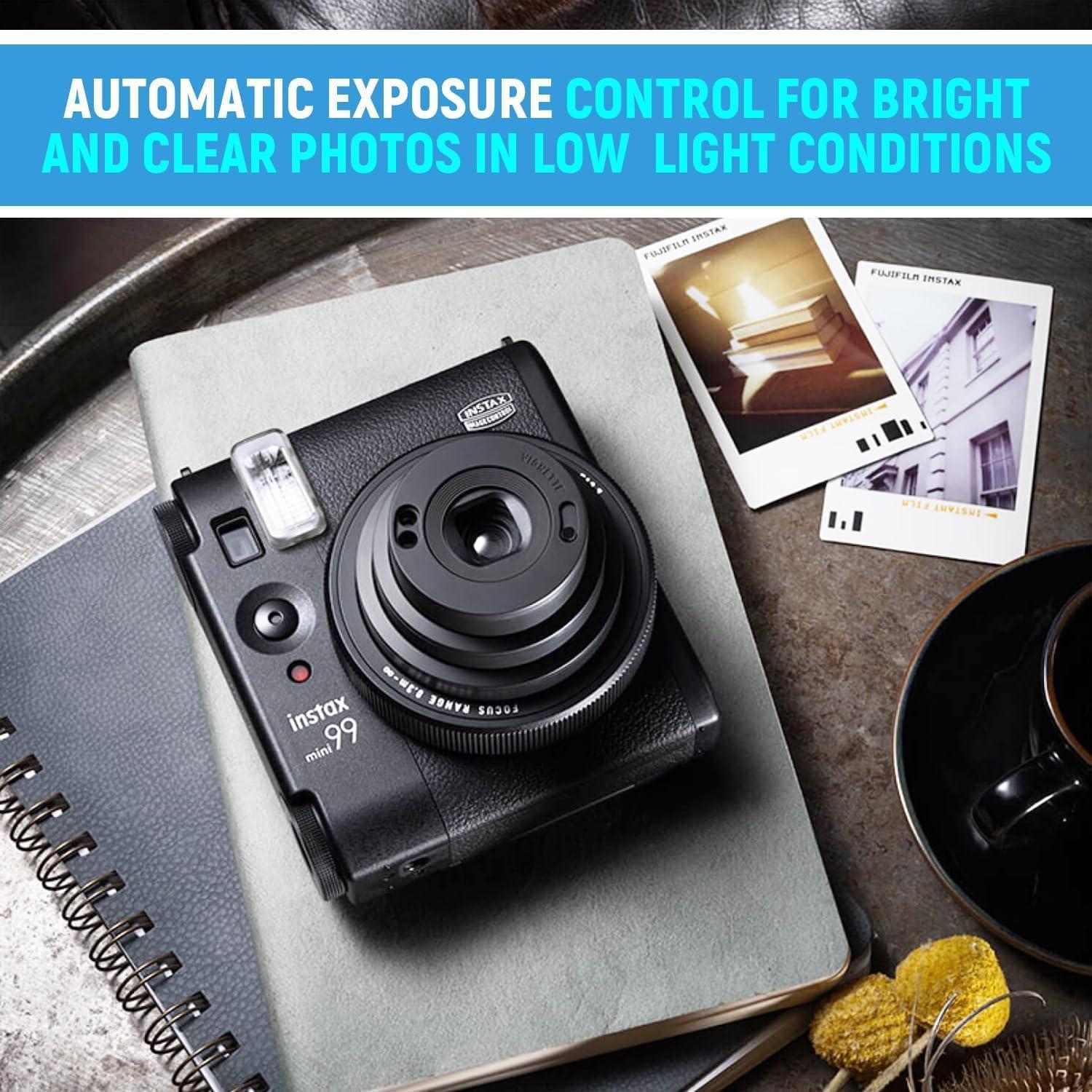 Cámara instantánea Fujifilm Instax Mini 99 + 20 fotos + álbum