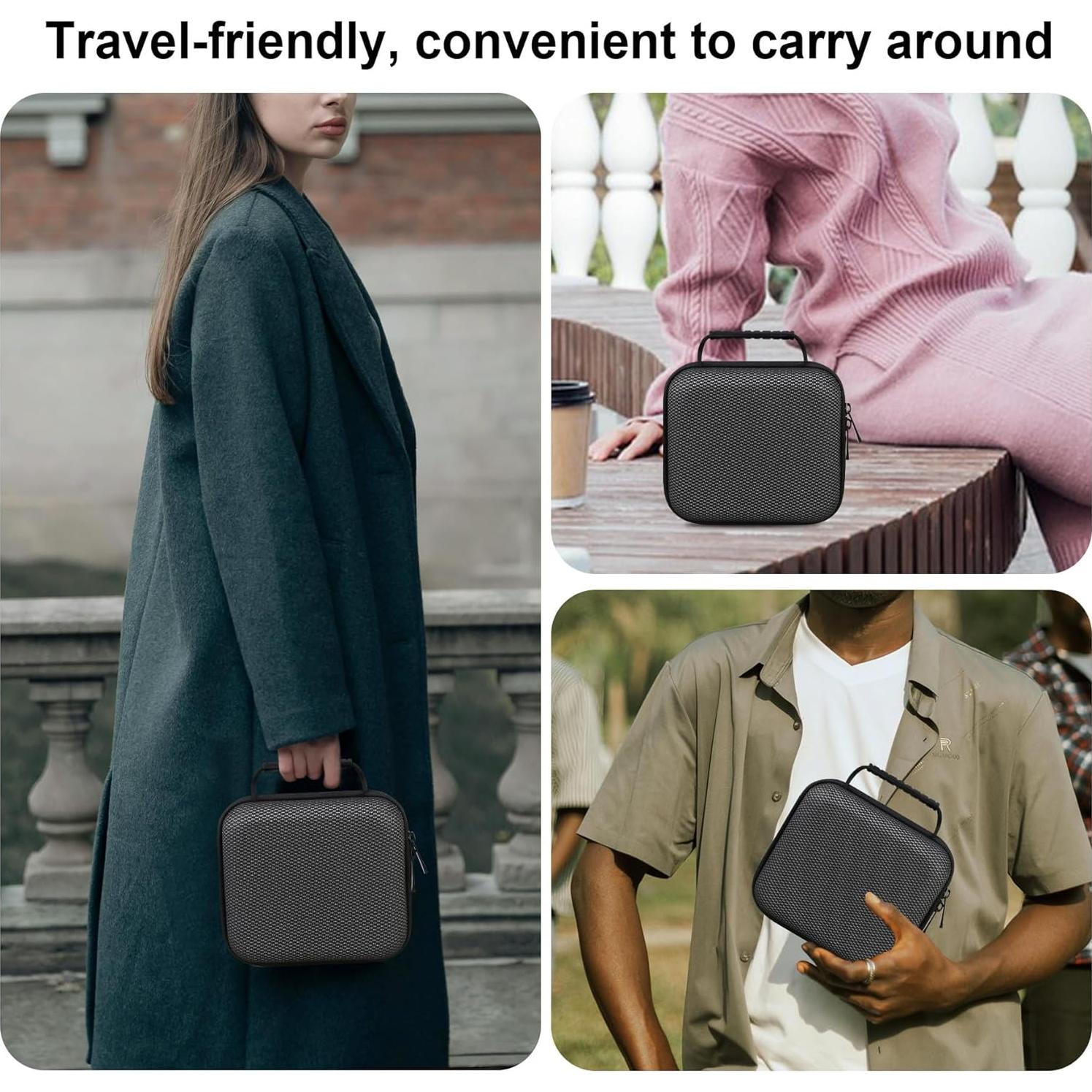 Funda de Transporte BOVKE para Fujifilm INSTAX Wide EVO - Negra