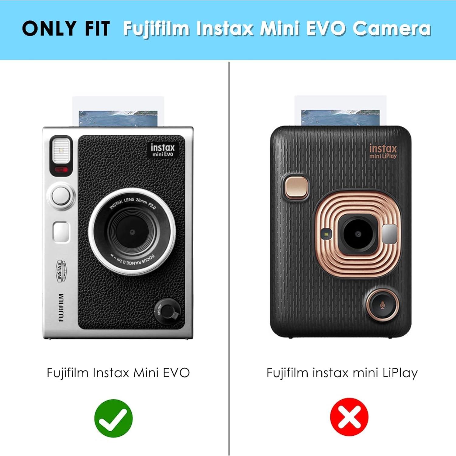 Funda de Silicona Fintie para Cámara Fujifilm Instax Mini EVO - Ligera y Protectora