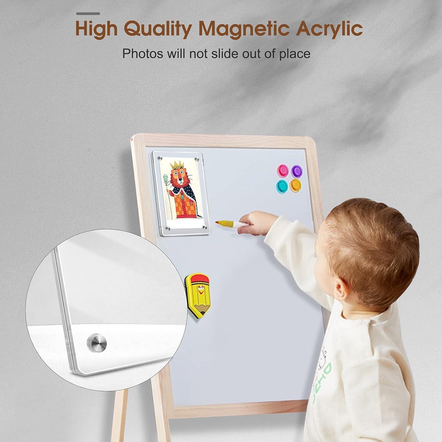 Marco de Foto Magnético Acrílico Fintie 8.6x5.3 cm - Paquete de 4