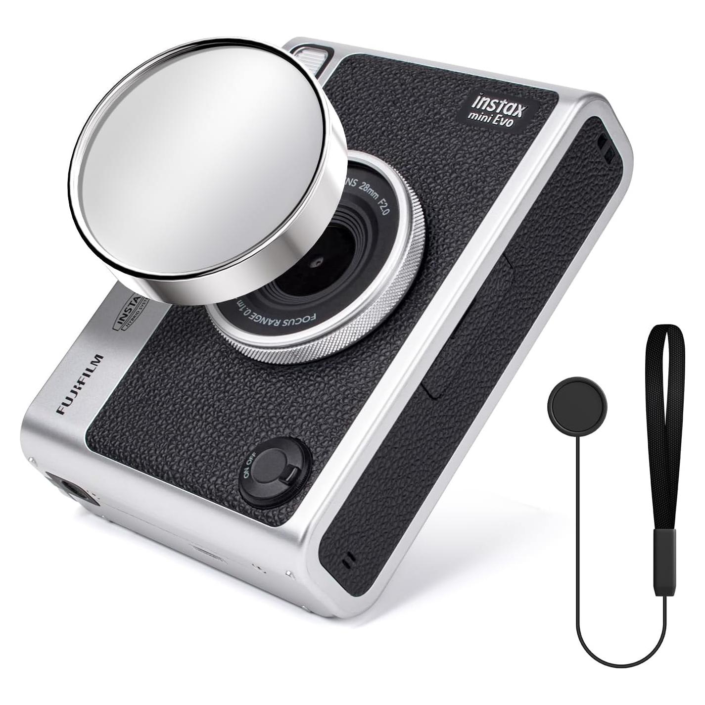 Tapa de Lente Protectora HIYQIN para Fujifilm Instax Mini EVO - Plata