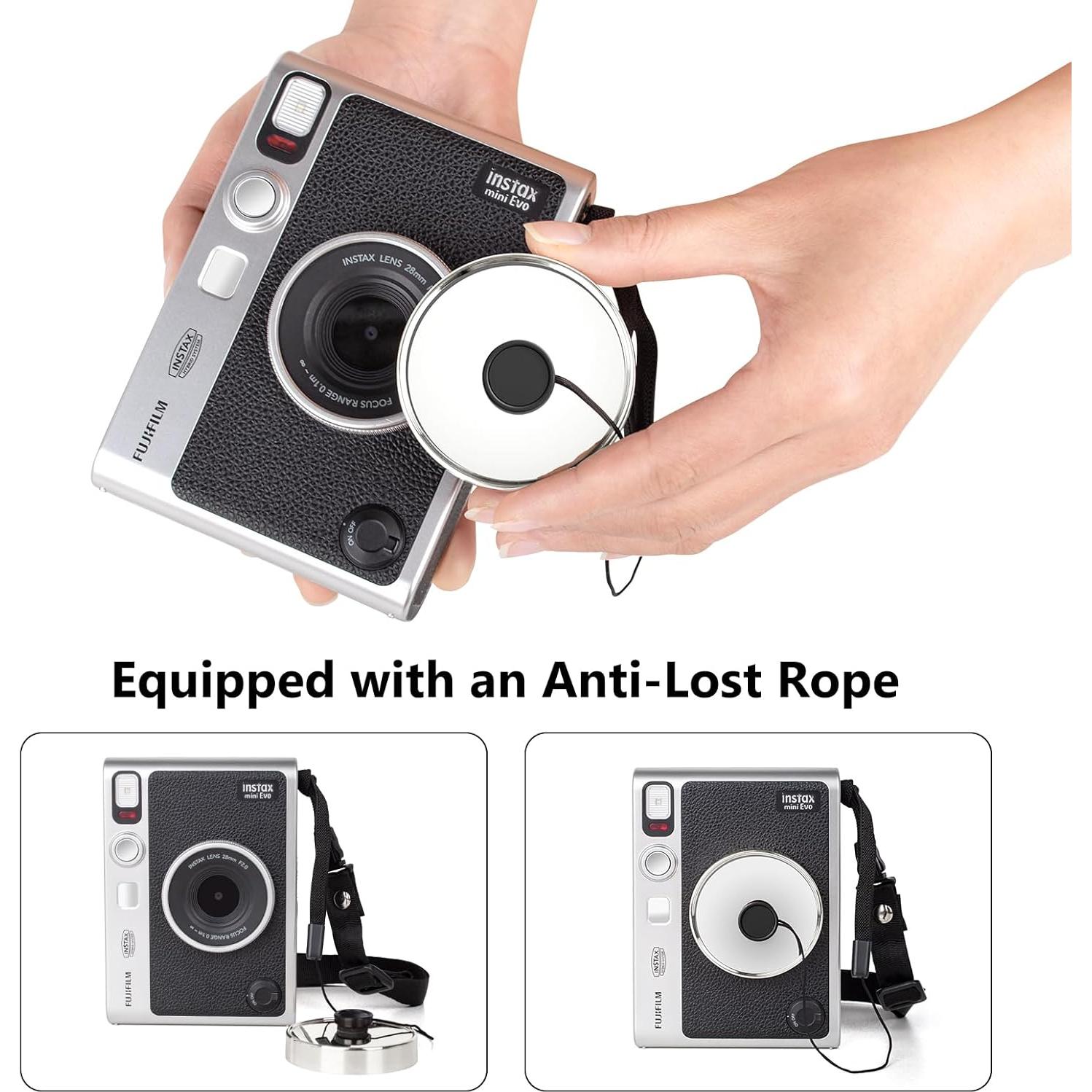 Tapa de Lente Protectora HIYQIN para Fujifilm Instax Mini EVO - Plata