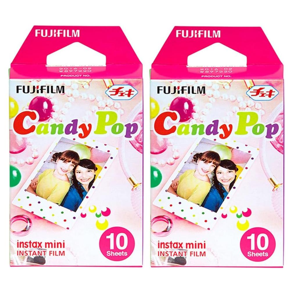 Película Instantánea Fujifilm Instax Candy Pop - 20 Hojas