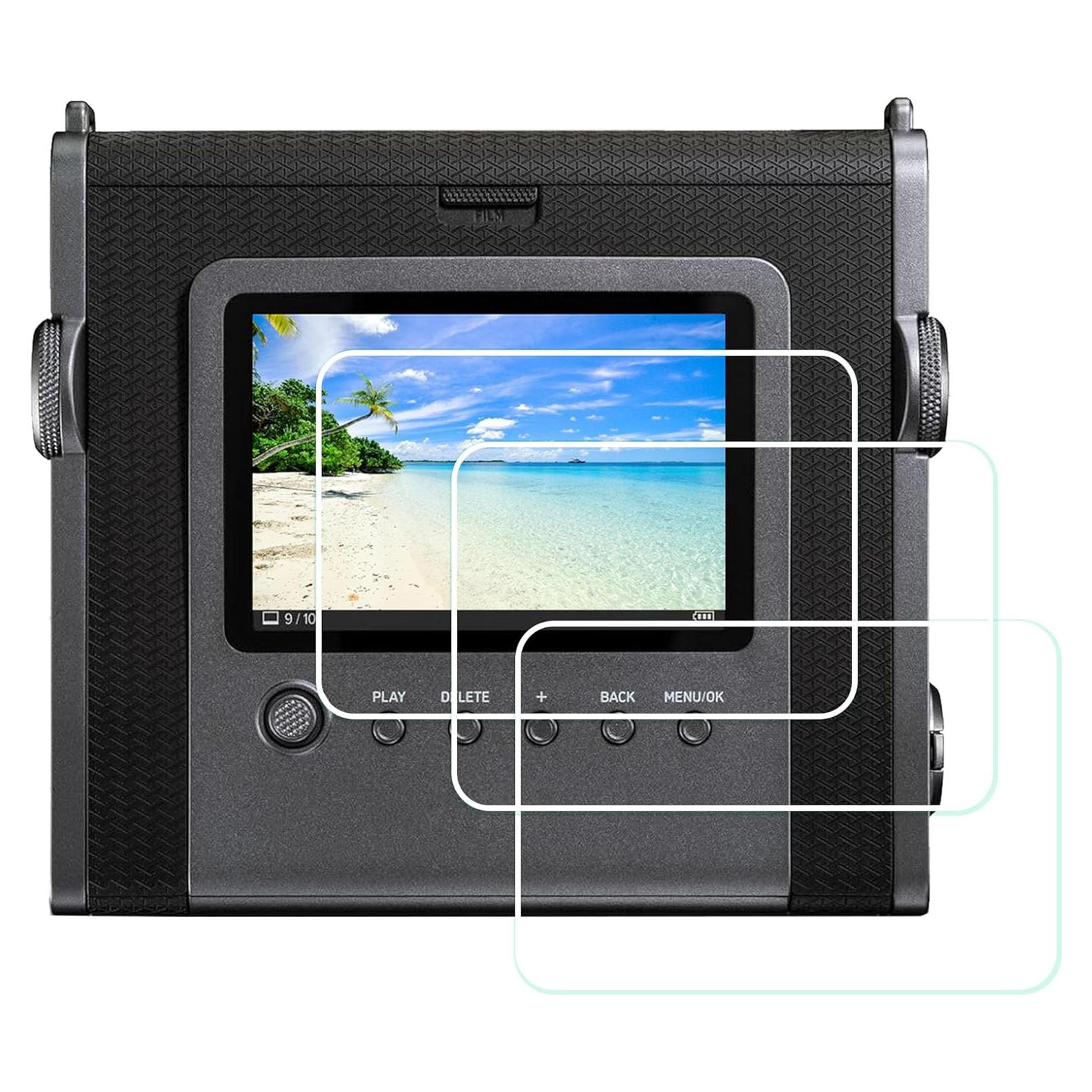 Protector de Pantalla Vidrio Templado PCTC para Fujifilm Instax Wide EVO - 3 Pack 9H