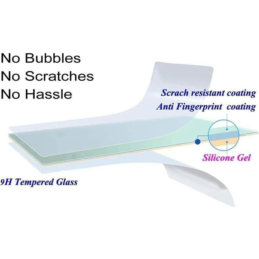 Protector de Pantalla Vidrio Templado PCTC para Fujifilm Instax Wide EVO - 3 Pack 9H