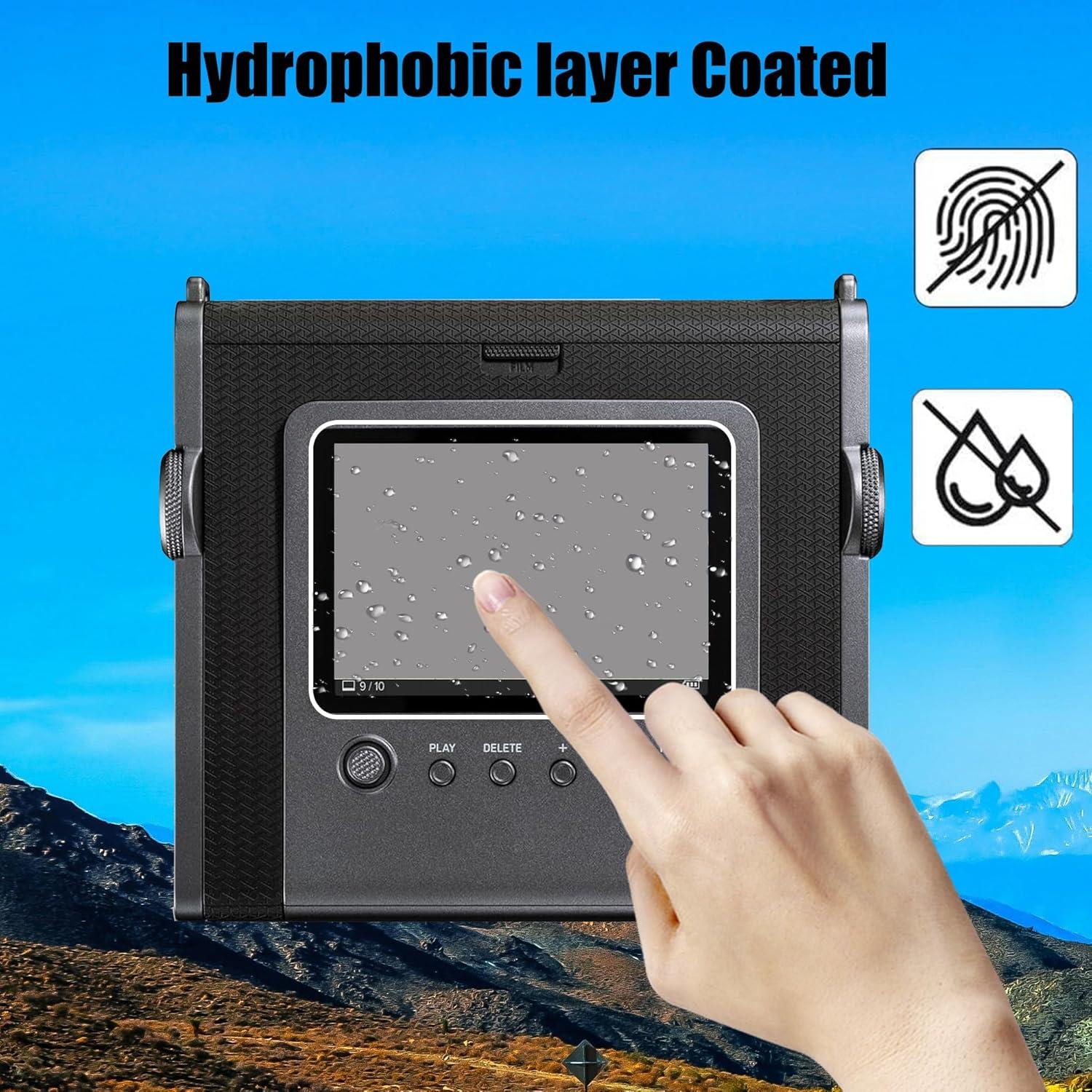 Protector de Pantalla Vidrio Templado PCTC para Fujifilm Instax Wide EVO - 3 Pack 9H