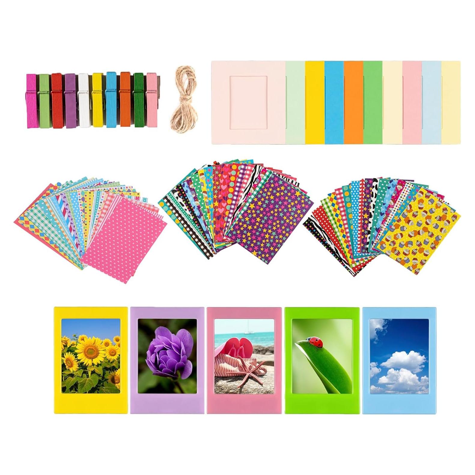 Kit de Accesorios Coloridos Sturdy Tiger para Fujifilm Instax Mini 8/9/11/12