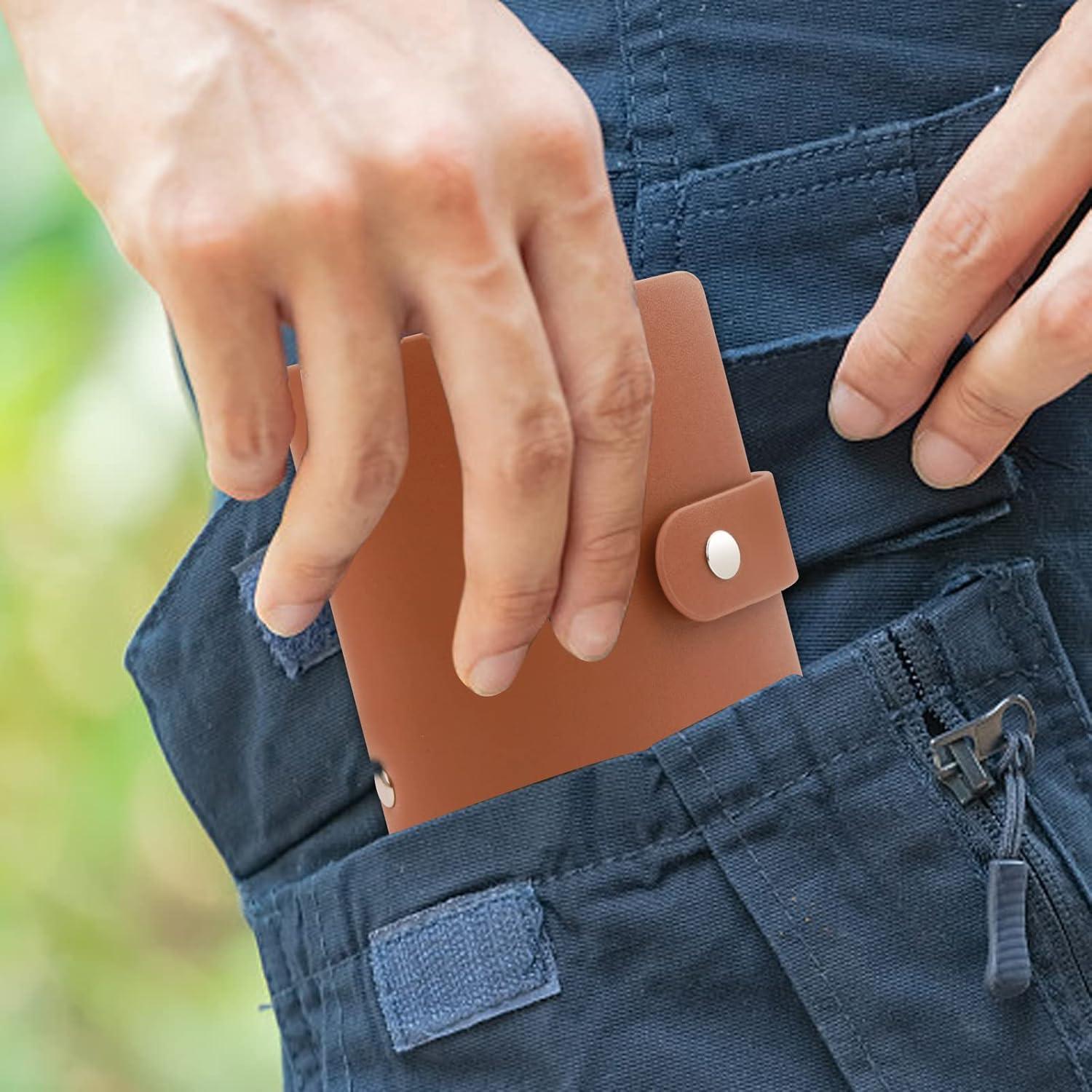 Álbum de Fotos Mini Ruibytree 52 Bolsillos Marrón 26 Páginas