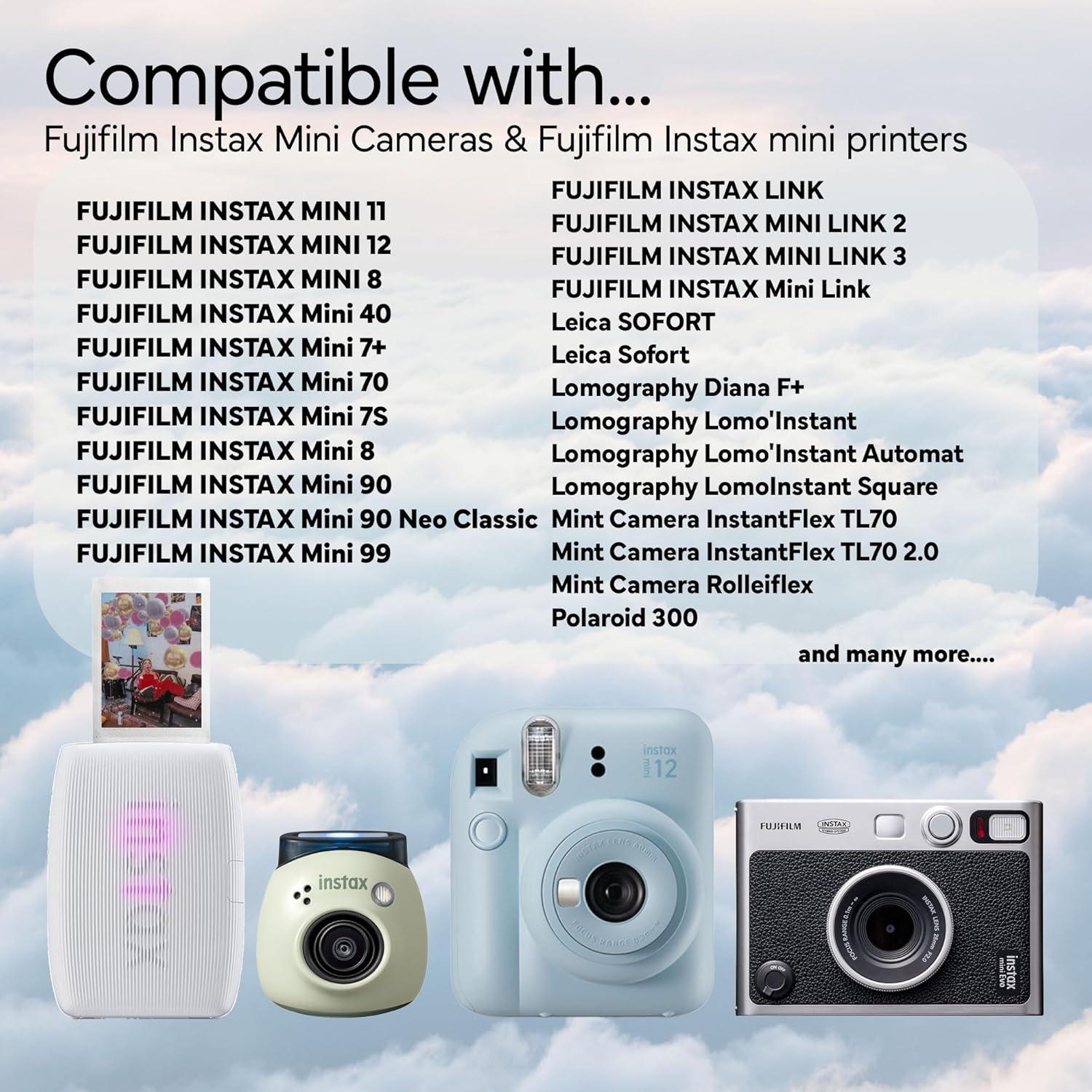 Película Instantánea Fujifilm Instax Mini 20 Exposiciones + Paño