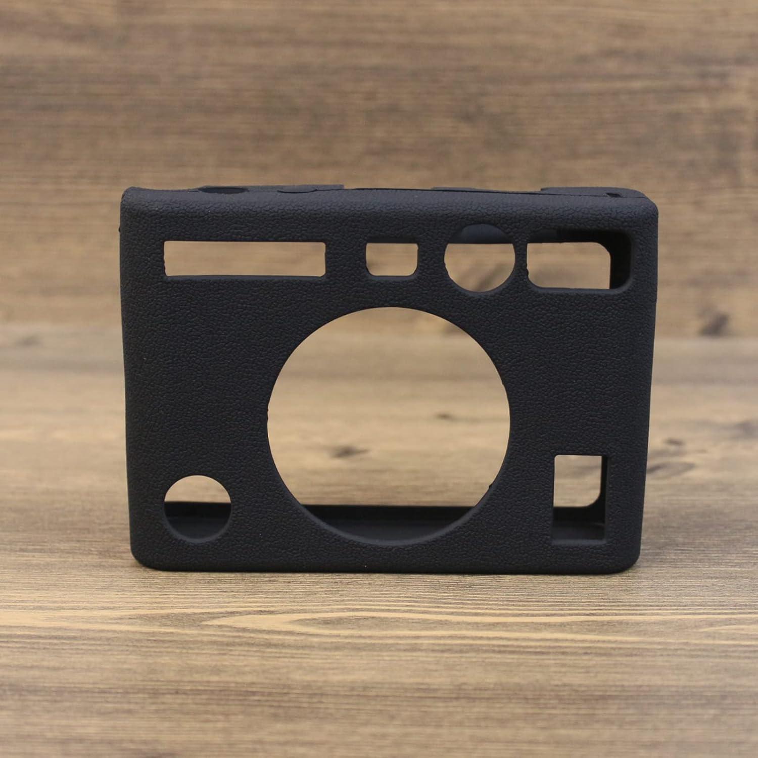 Funda de Silicona MUZIRI para Cámara Fuji Instax Mini EVO - Negro