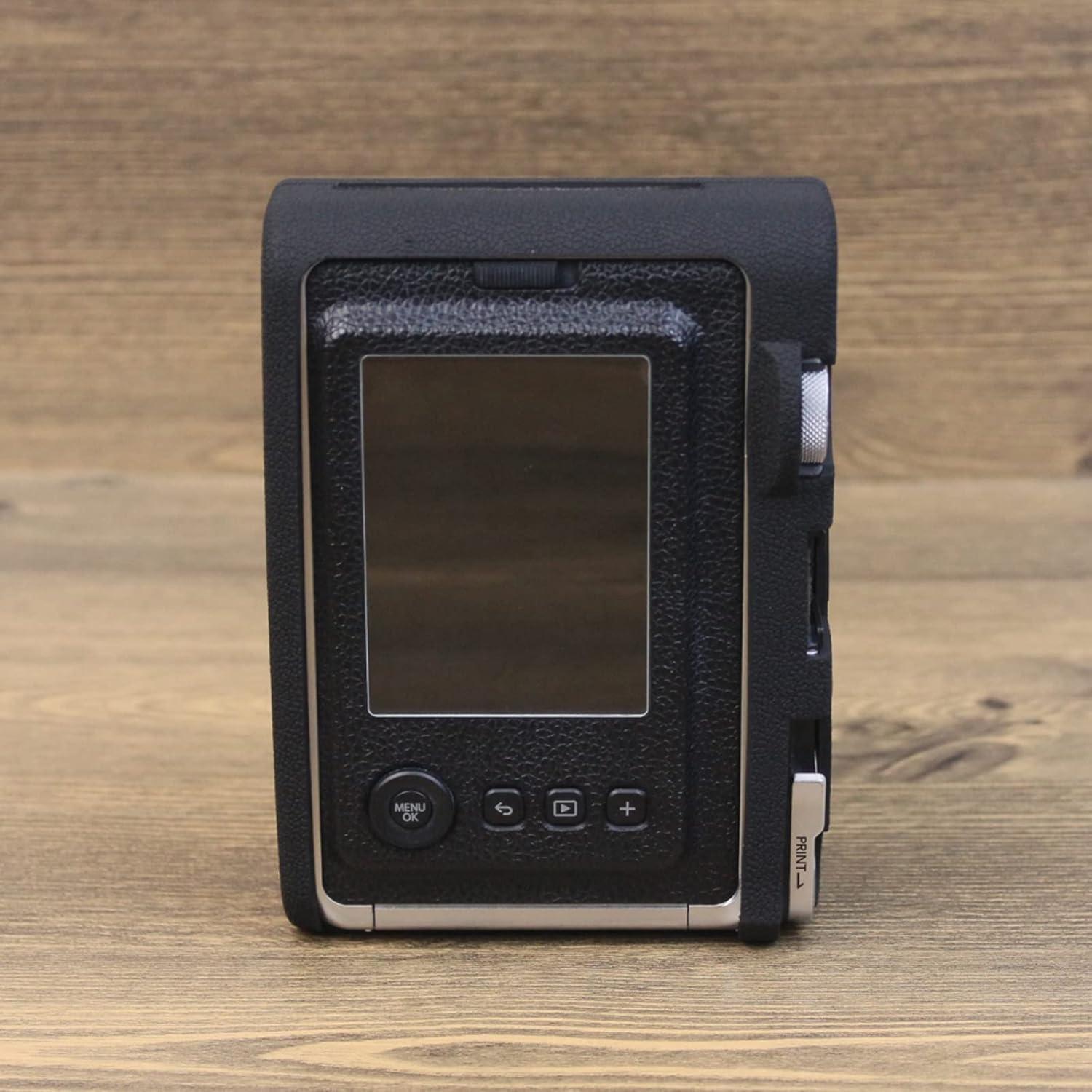 Funda de Silicona MUZIRI para Cámara Fuji Instax Mini EVO - Negro