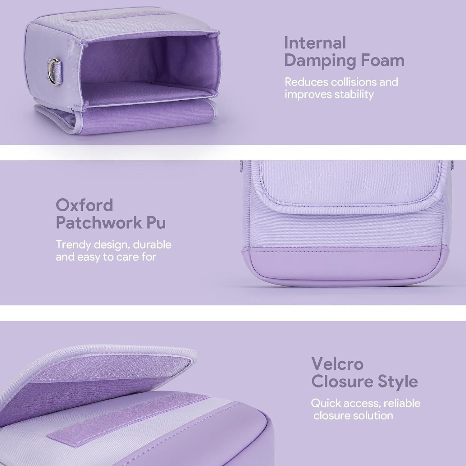 Funda de cámara Instax Funda protectora Mini 12/11/40/99/Púrpura