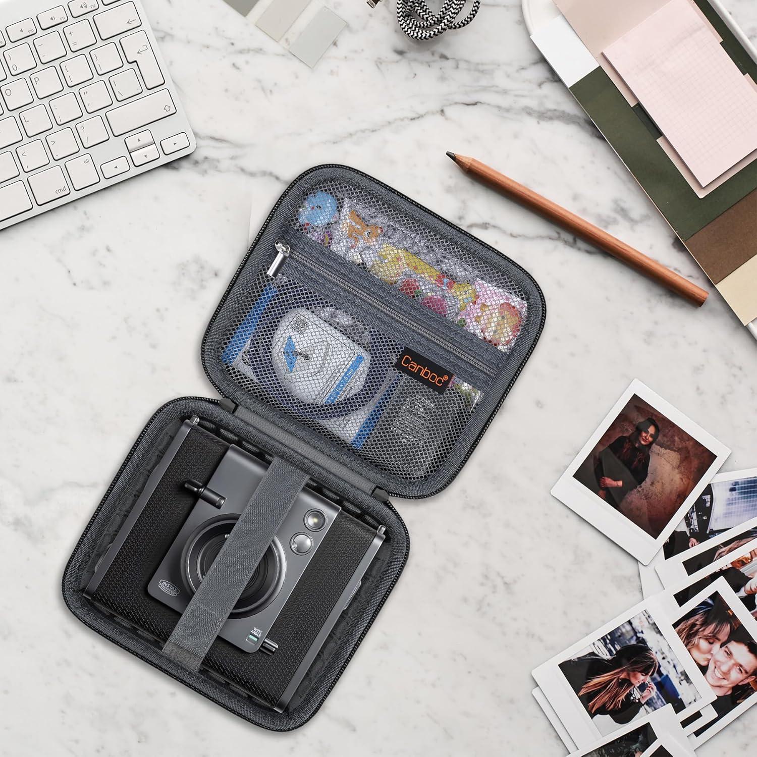 Funda Canboc para Cámara Fujifilm Instax Wide EVO - Negro