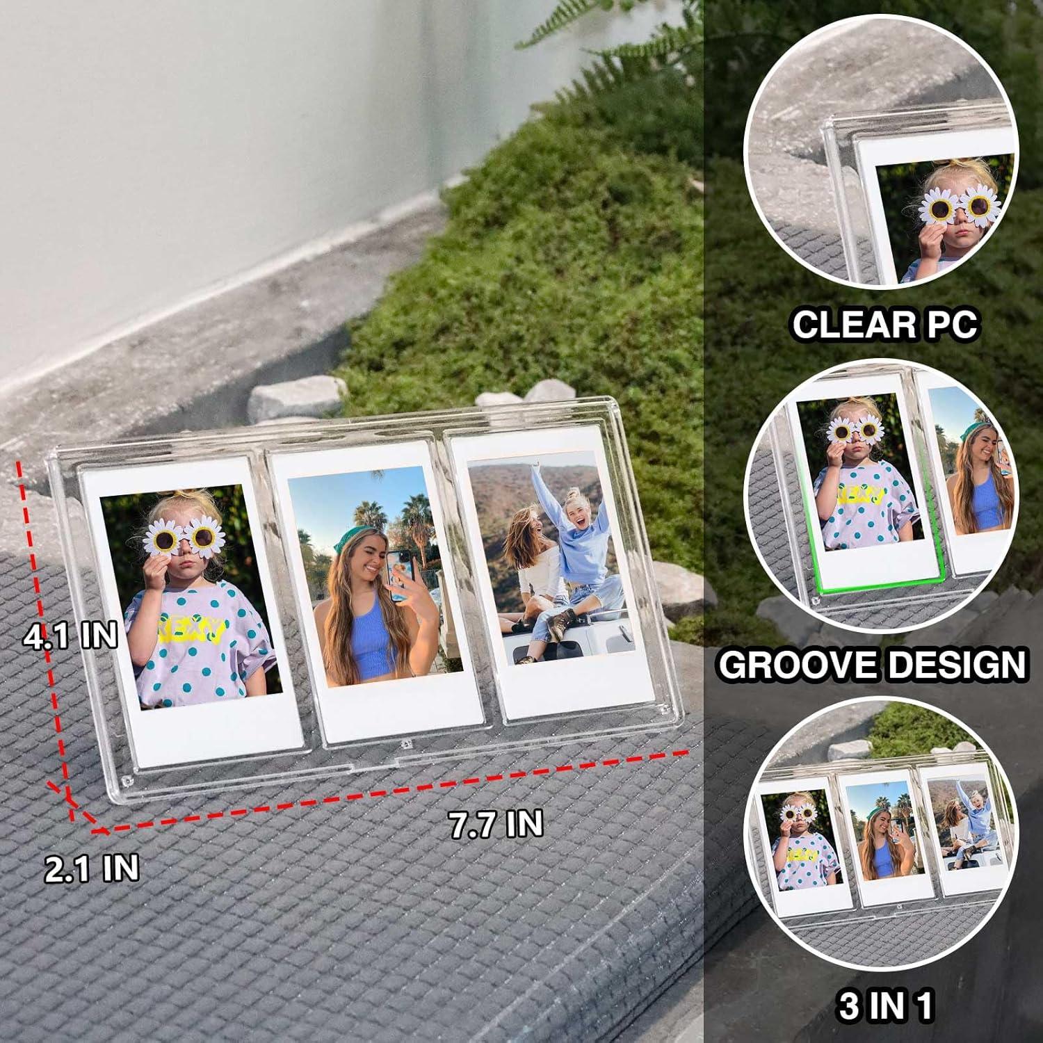 Marcos de fotos mini WOGOZAN para Fujifilm Instax 2x3