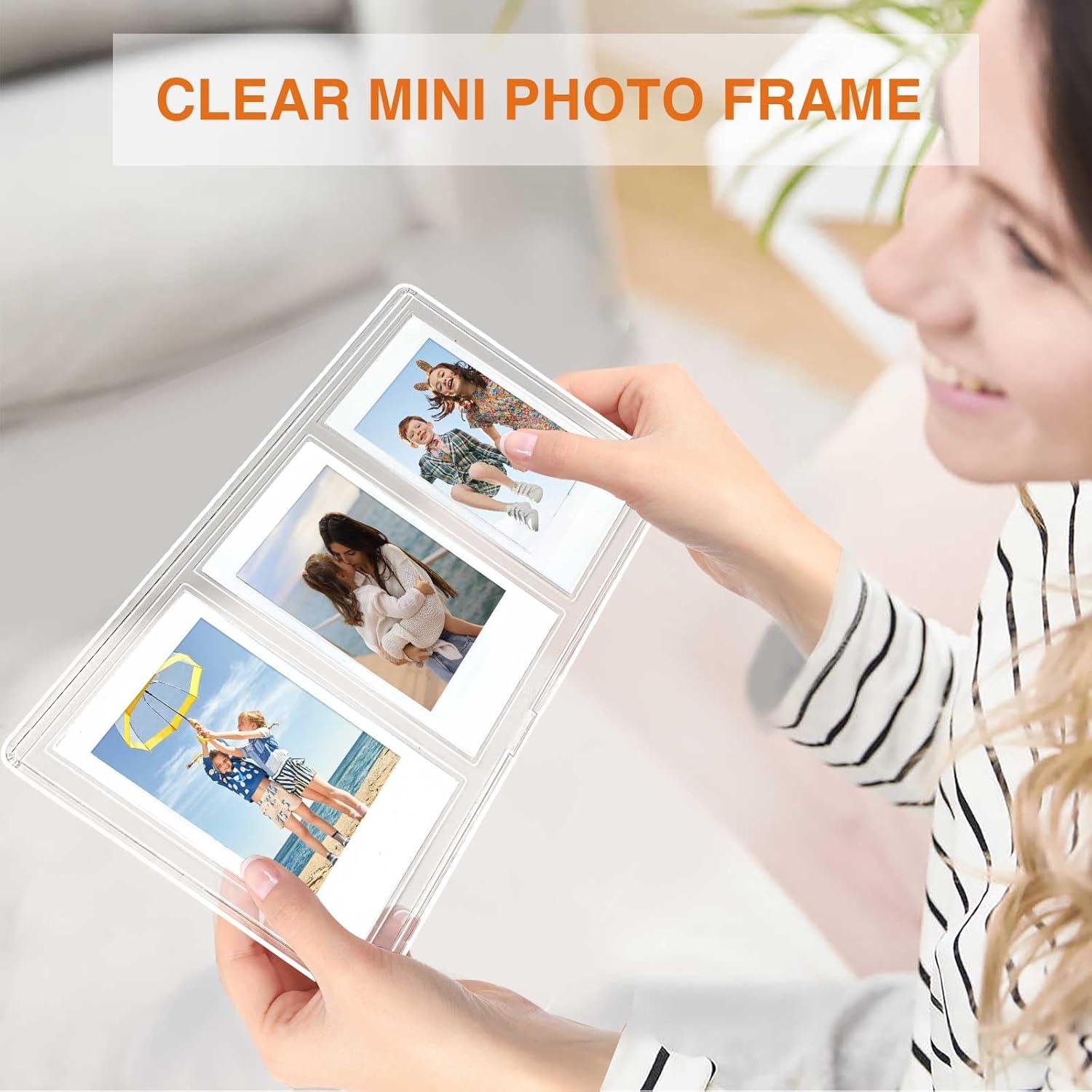 Marcos de fotos mini WOGOZAN para Fujifilm Instax 2x3