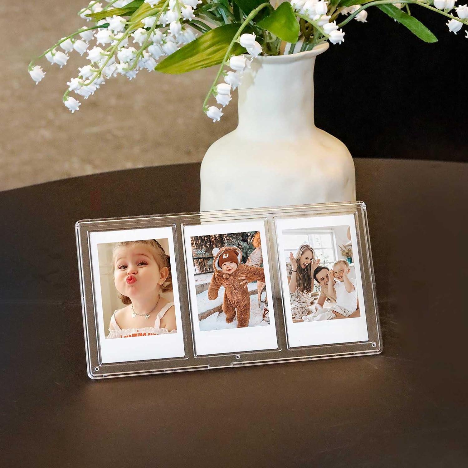 Marcos de fotos mini WOGOZAN para Fujifilm Instax 2x3