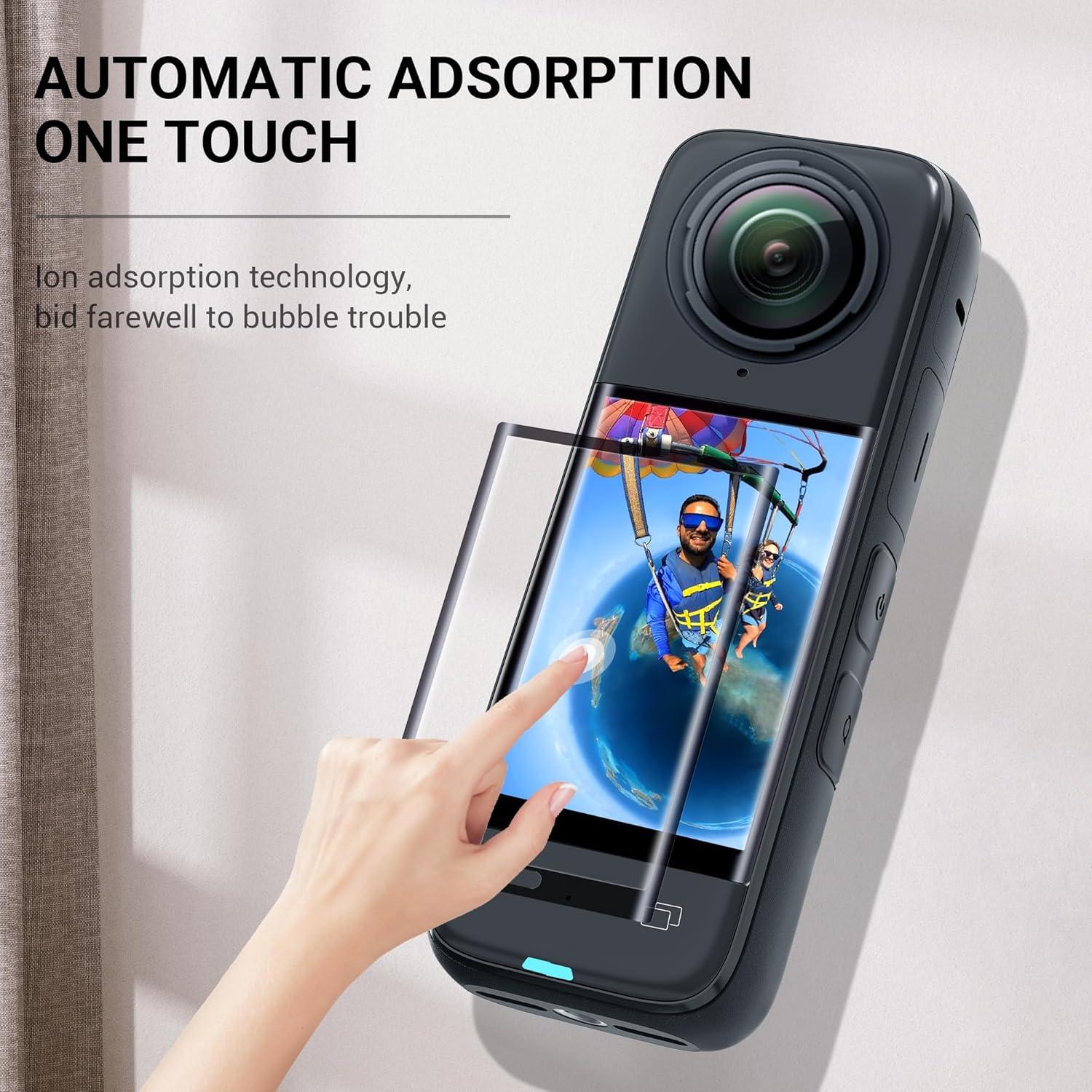 Base de Silicona CYNOVA para Insta360 X4/X5 + Protector