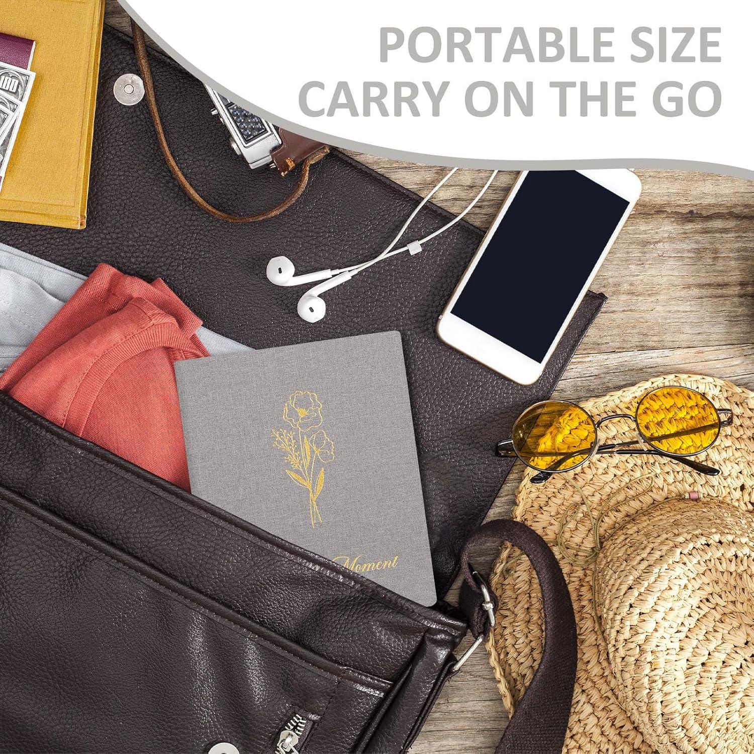 Álbum de Fotos Polaroid Lanpn 2 Paquetes 208 Bolsillos 5x7.6 cm