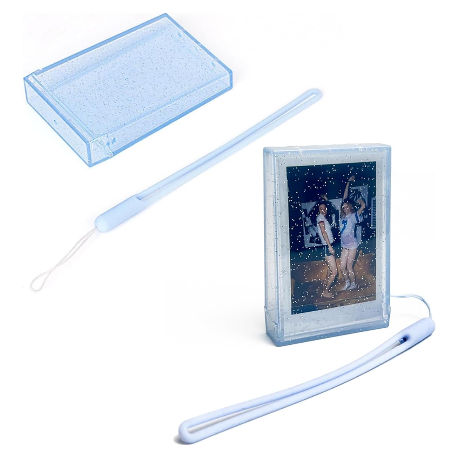 Paquete de 2 Soportes de Fotos Fujifilm Instax Mini 3" Azul