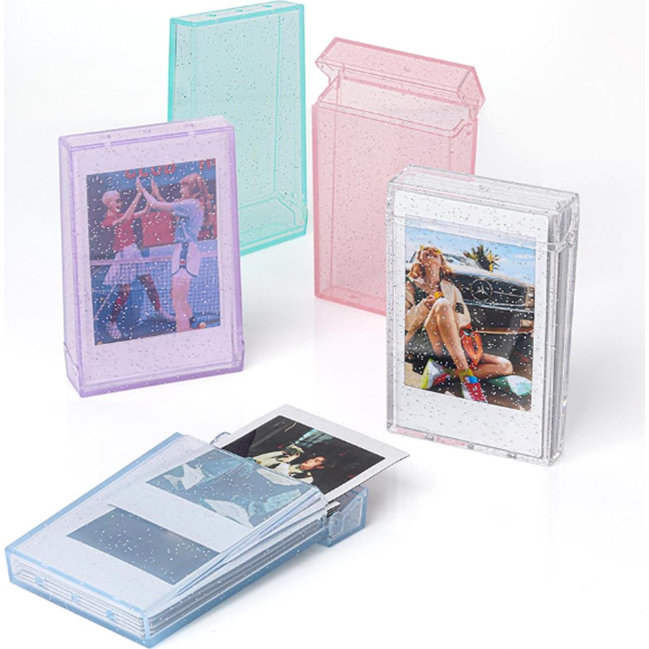 Paquete de 2 Soportes de Fotos Fujifilm Instax Mini 3" Azul