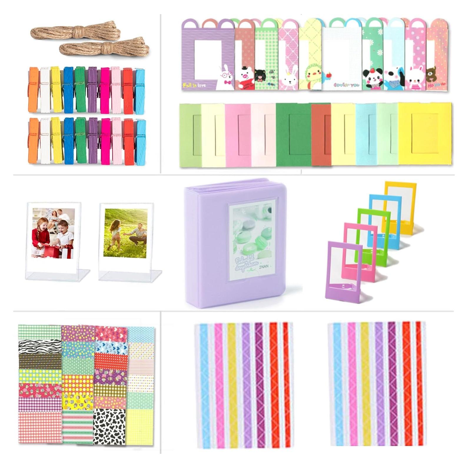 Accesorios para Cámara Fujifilm Instax Mini 12 - Álbum y Marcos