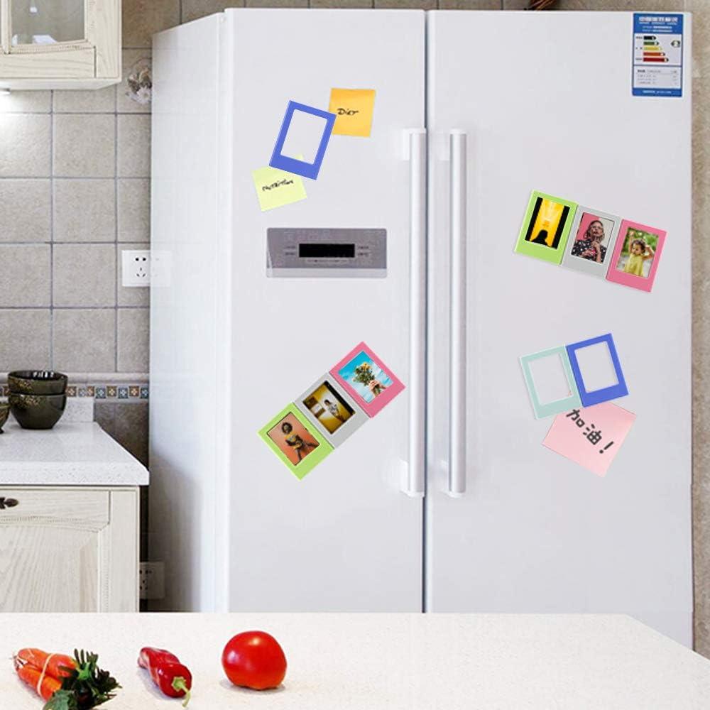 Magnetic Photo Frames Fridge for Polaroid Fujifilm Instax Mini, 3.5"*2.5" Refrigerator Magnets Picture Frame -16 Pack