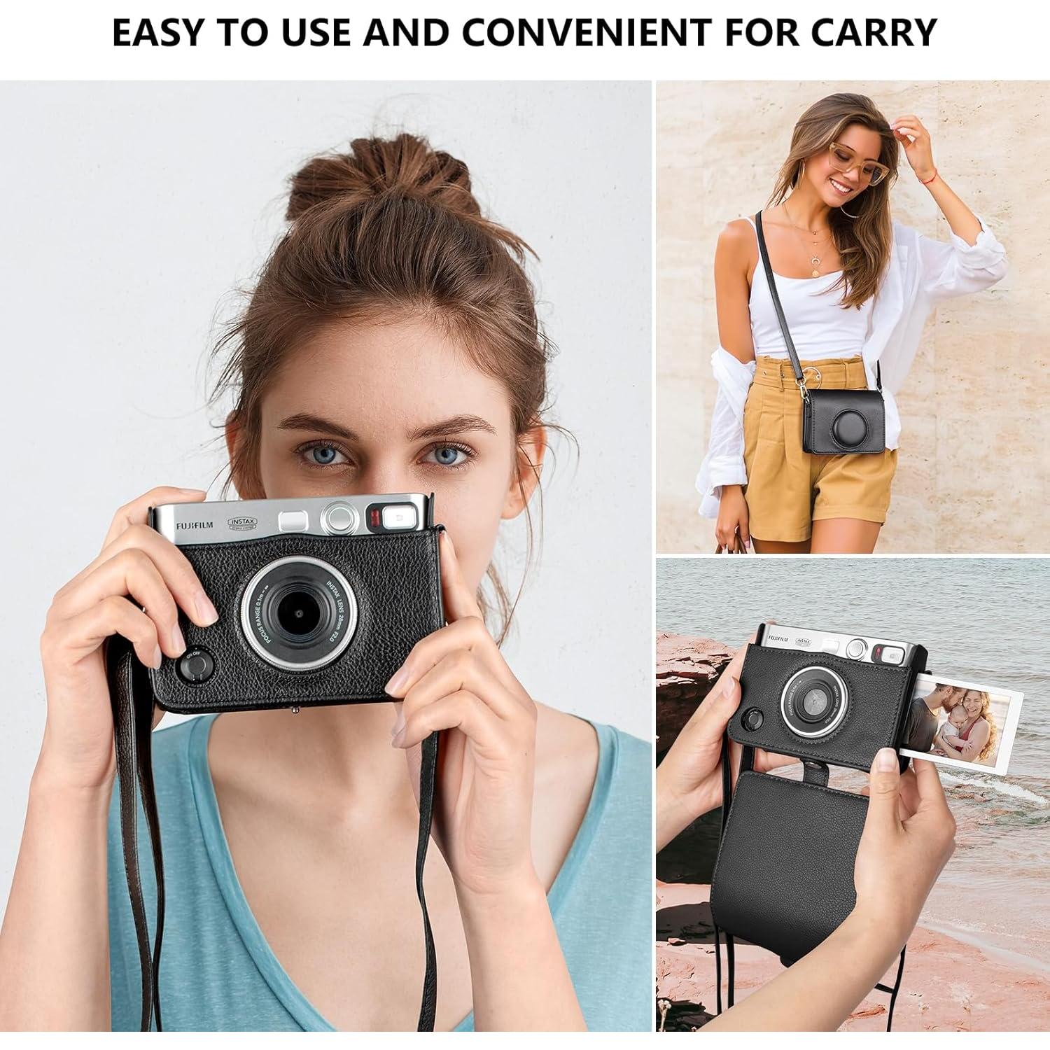 Funda Protectora para Cámara Fujifilm Instax Mini Evo con Álbum