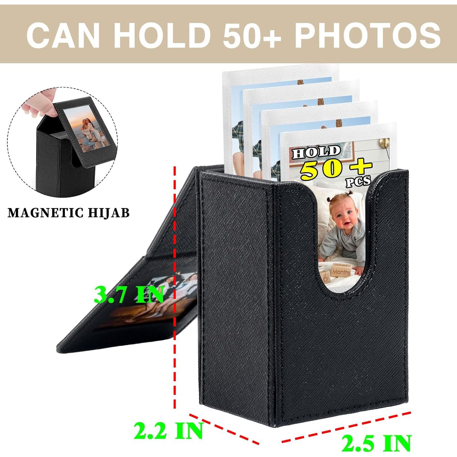 Estuche para Fotos Mini Fujifilm Instax Negro 5.4x8.6 cm