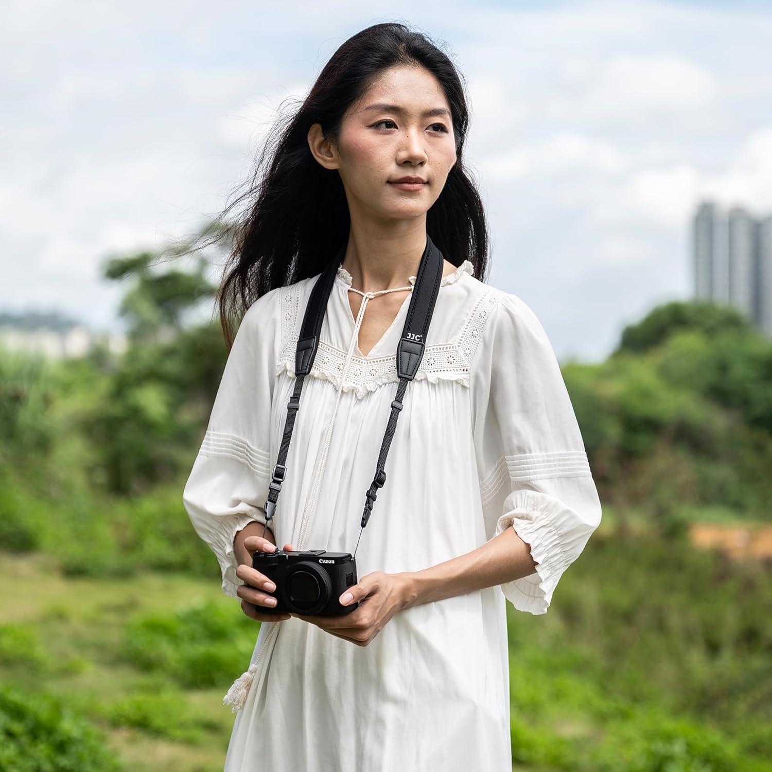 Correa de Cuello Neopreno JJC para Cámaras Fujifilm y Canon