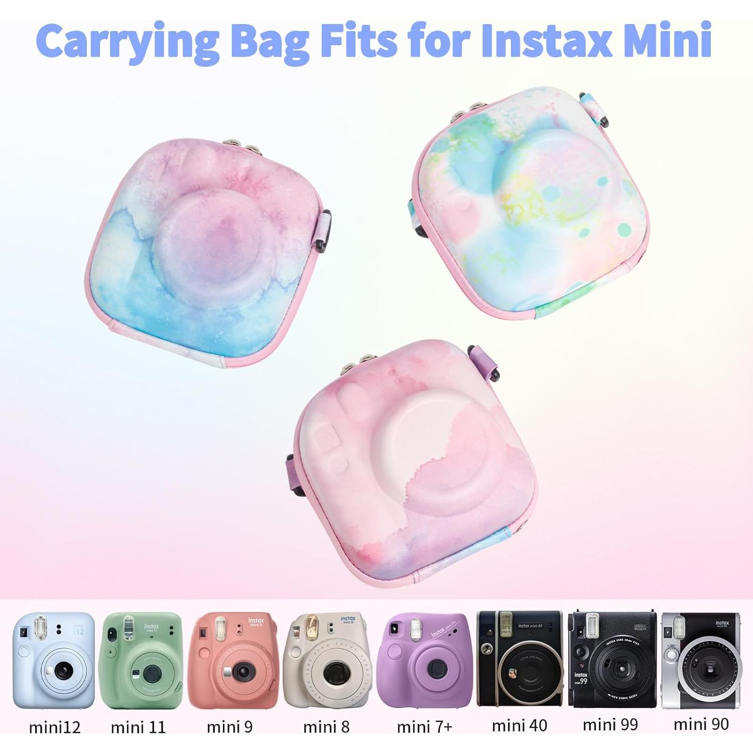 Funda de cámara Kuprusar para Instax Mini 40 Verde