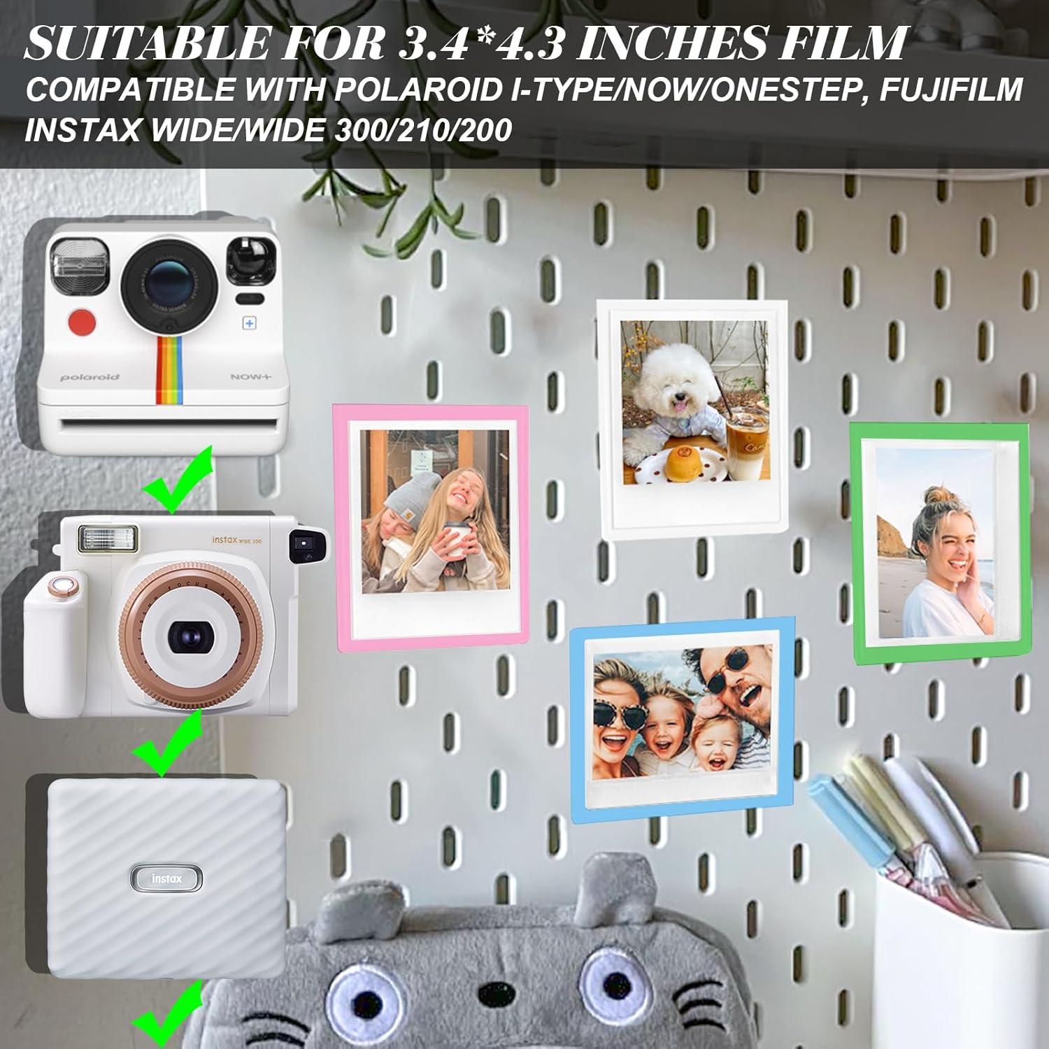 30 Marcos Magnéticos Coloridos WOGOZAN para Fotos Polaroid