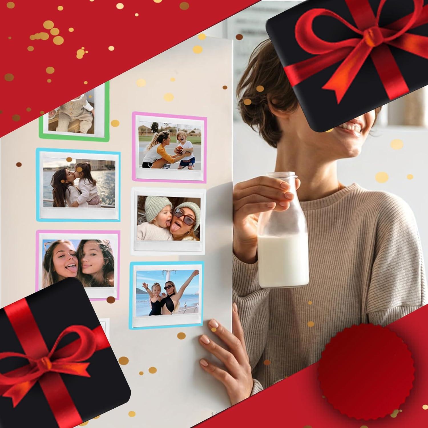 30 Marcos Magnéticos Coloridos WOGOZAN para Fotos Polaroid