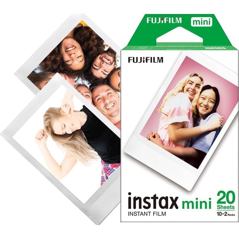 Paquete Doble Película Instantánea Fujifilm Instax Mini 20 Tiros