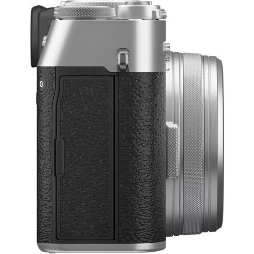 Cámara Digital FUJIFILM X100VI Plata + Tarjeta 64GB + Accesorios